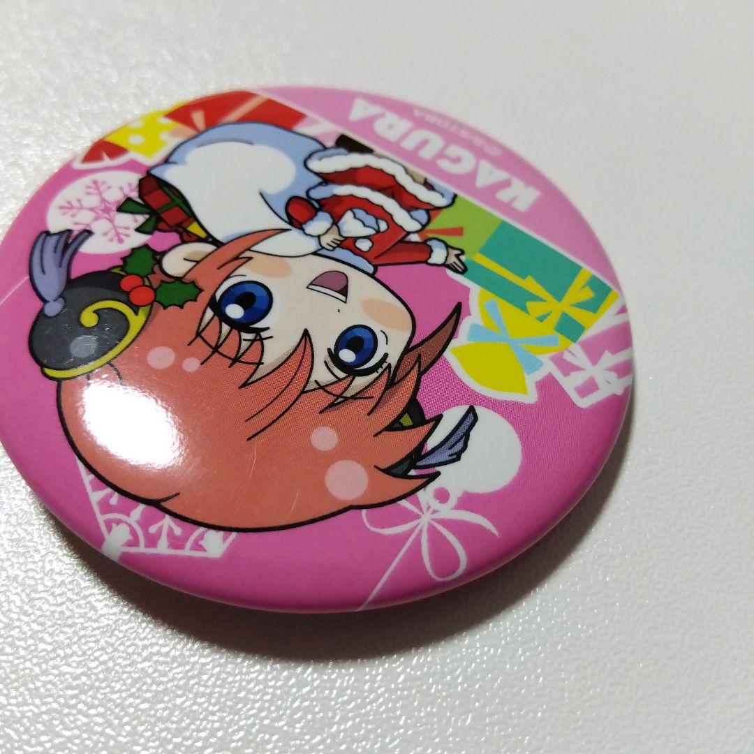 銀魂】神楽 サンタ クリスマス まねきねこ ミニキャラ 缶バッジ - メルカリ