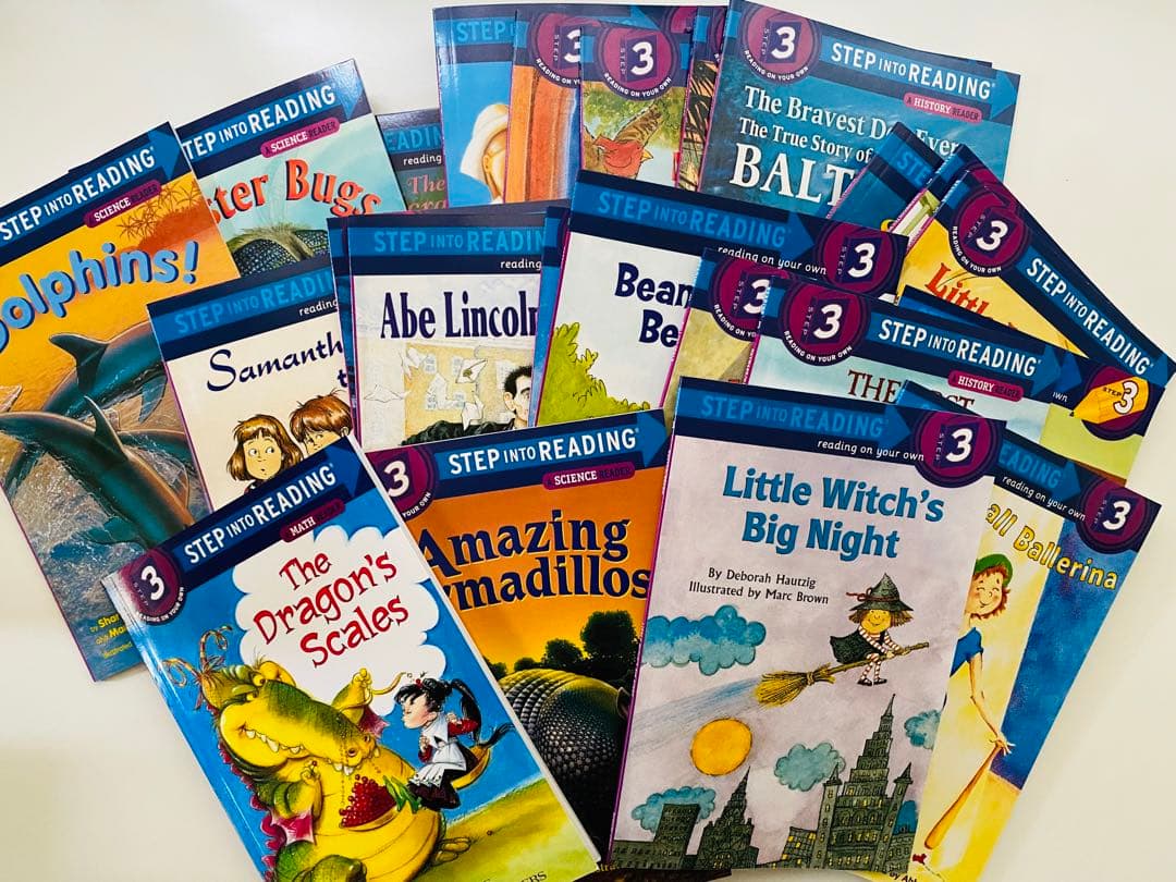 step into reading L1-L3 90冊 マイヤペン対応 洋書 - メルカリ