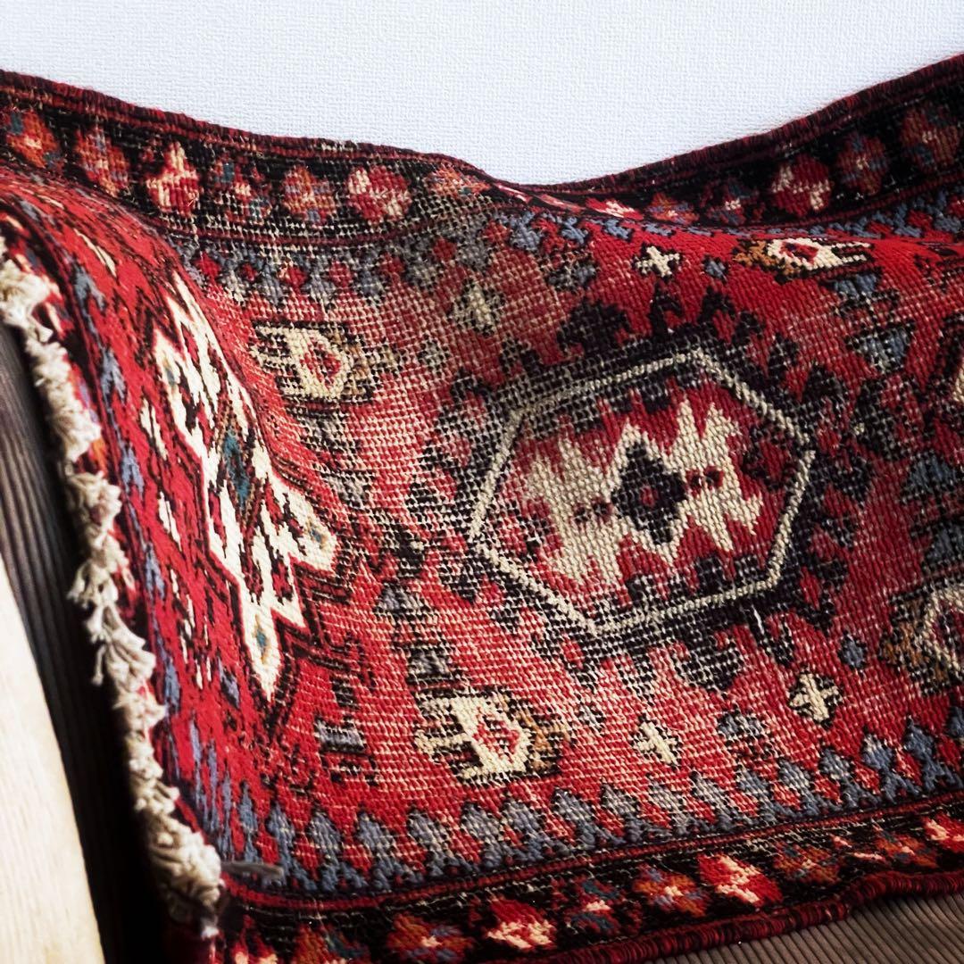 【月末セール】125×59 アフガニスタン バルーチ ヴィンテージラグ アンティーク アフガニスタン トライバルラグ バルーチ族 オールド