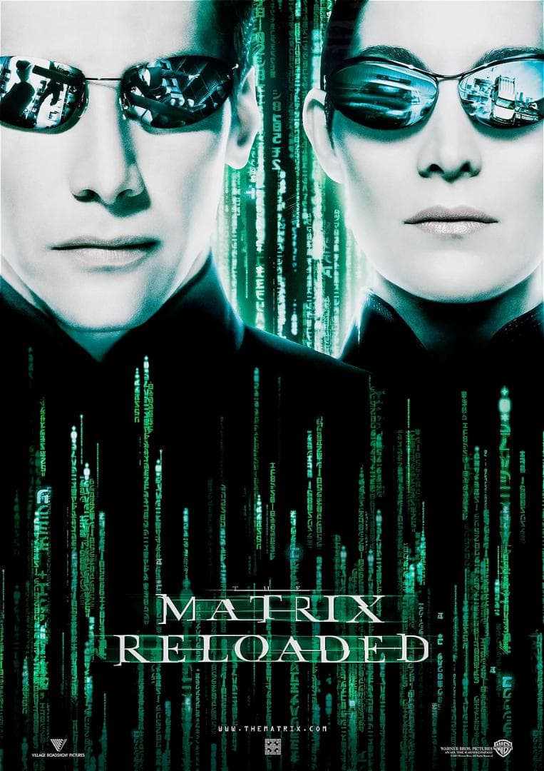 US版ポスター『マトリックス リローデッド』キアヌ・リーブス - メルカリ