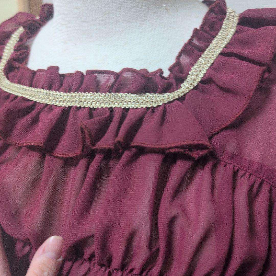 チェリー柄ロリータ服 5点セット メタモルフォーゼ - メルカリ