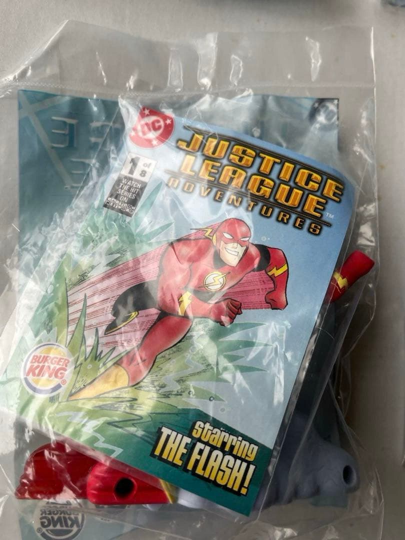 バーガーキング 米国 キッズミール 2003年 ジャスティスリーグ 全8個
