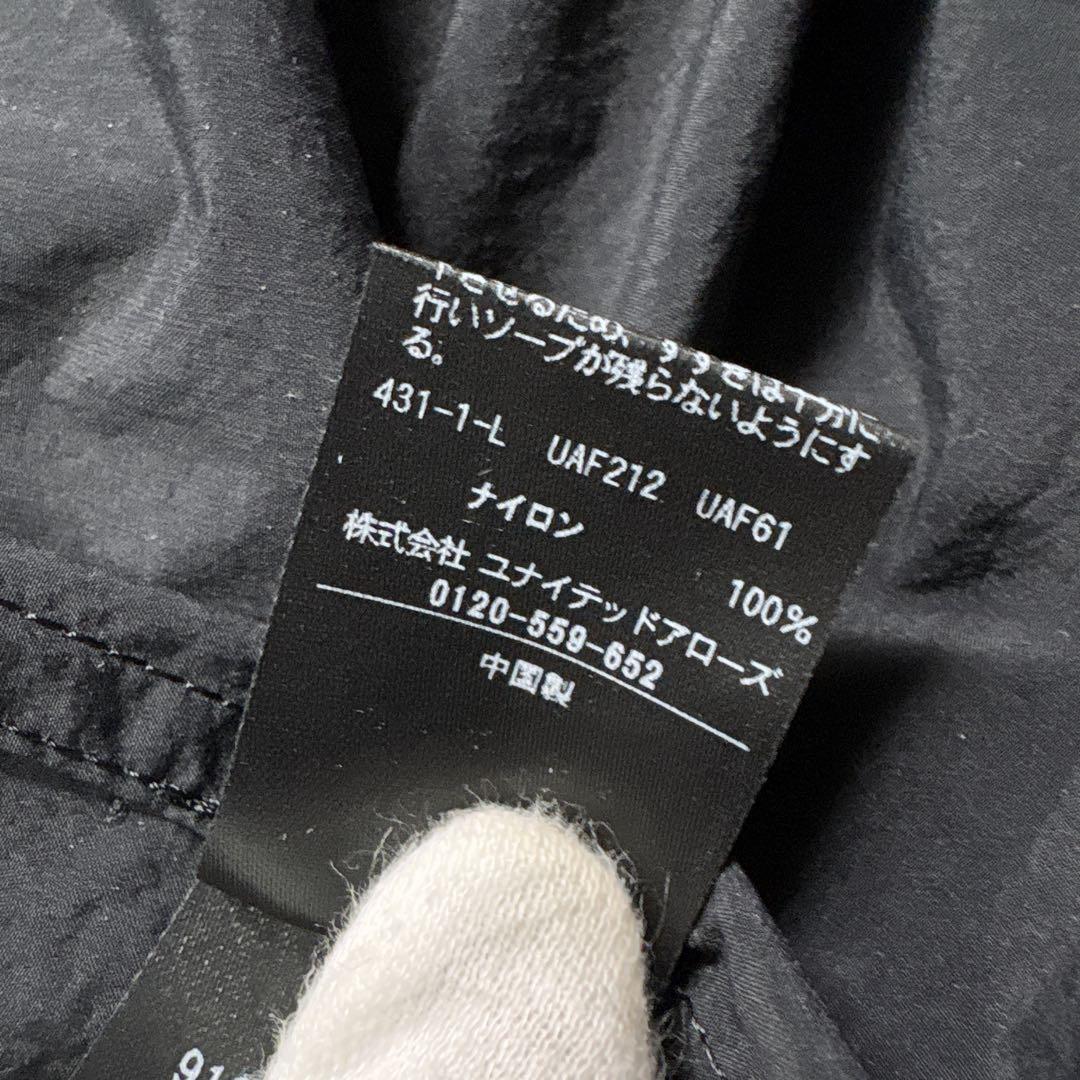 MARW UNITED ARROWS ナイロン モッズコート 黒 ロング丈 38