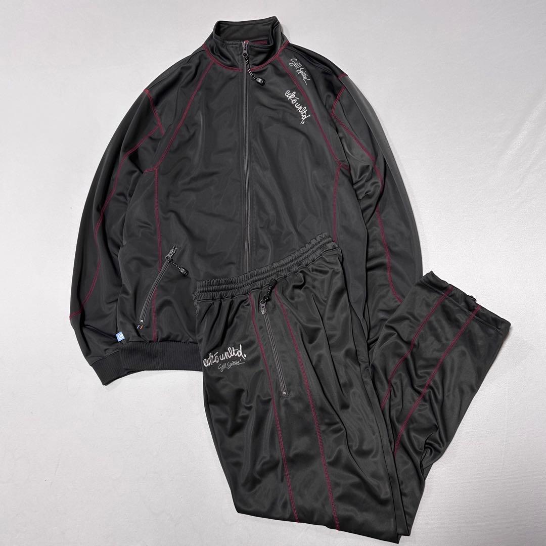 90s Ecko ジャージ セットアップ トラックジャケット ドローコード