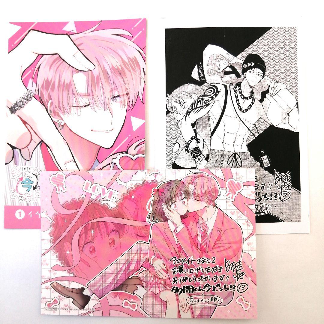 多聞くん今どっち!? 13巻アニメイト特典セット - メルカリ