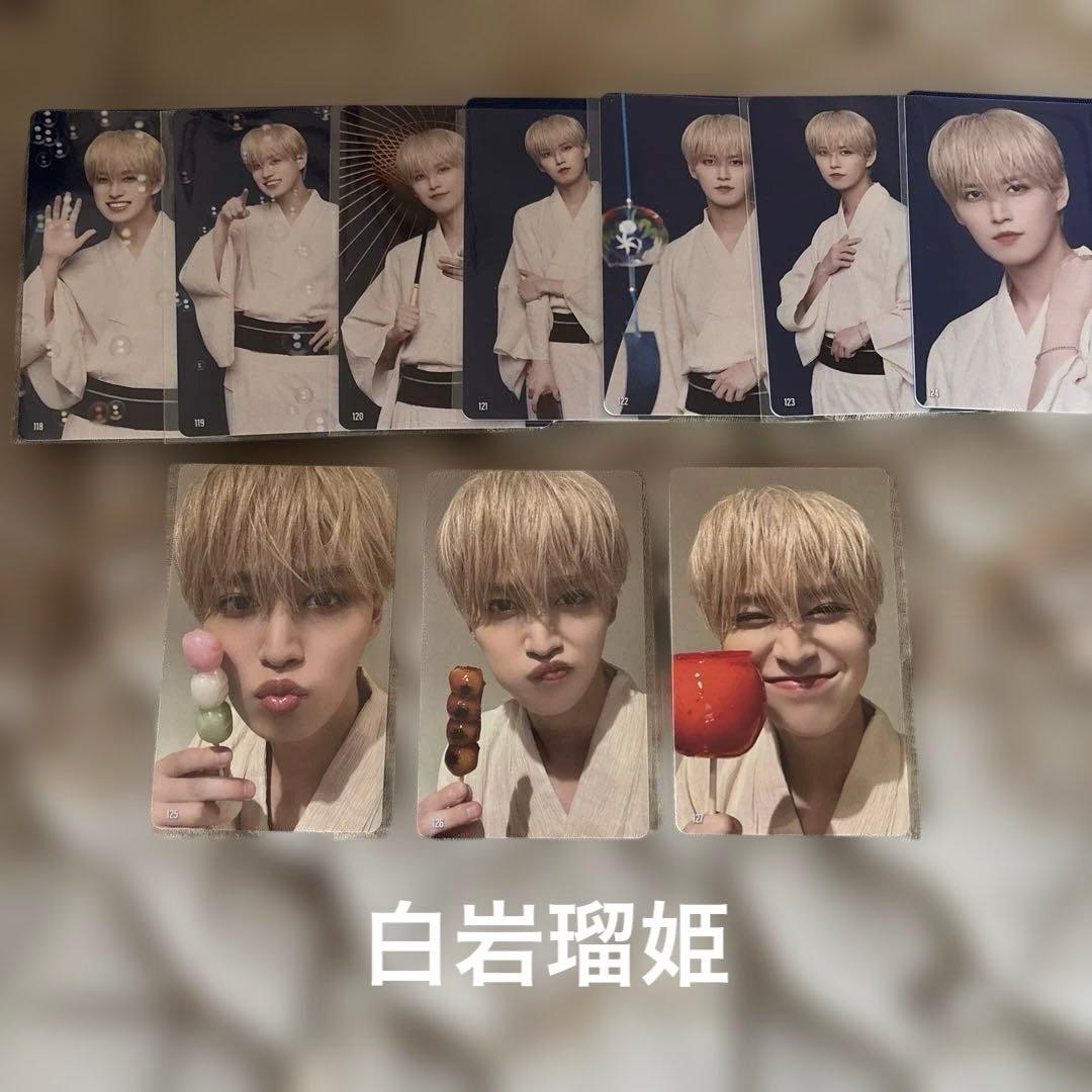 JO1 白岩瑠姫 5th Anniversary 祭り トレカ コンプセット - メルカリ