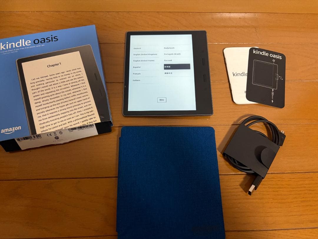 Kindle Oasis(第9世代) Kindle Oasis 9th Gen 32GB FREE CELLULAR Wi-Fi 7 in Touch Screen