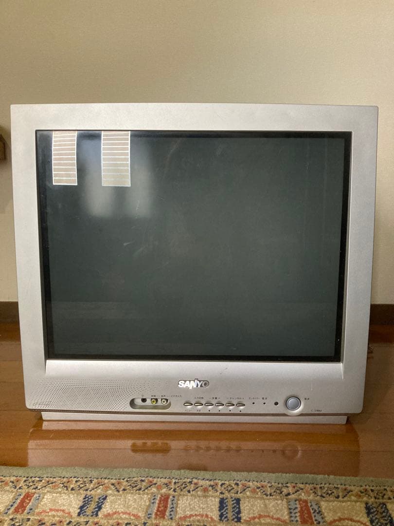 SANYO ブラウン管テレビ C-2180 - メルカリ