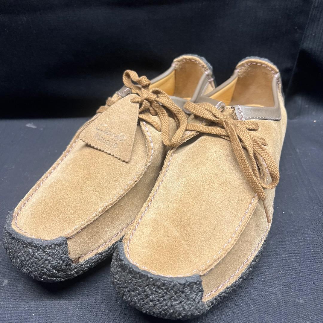 〇T上1042 未使用 クラークス ワラビー ナタリー 25.5 スエード 〇T上1042 未使用 クラークス ワラビー ナタリー 25.5 スエード - メルカリ