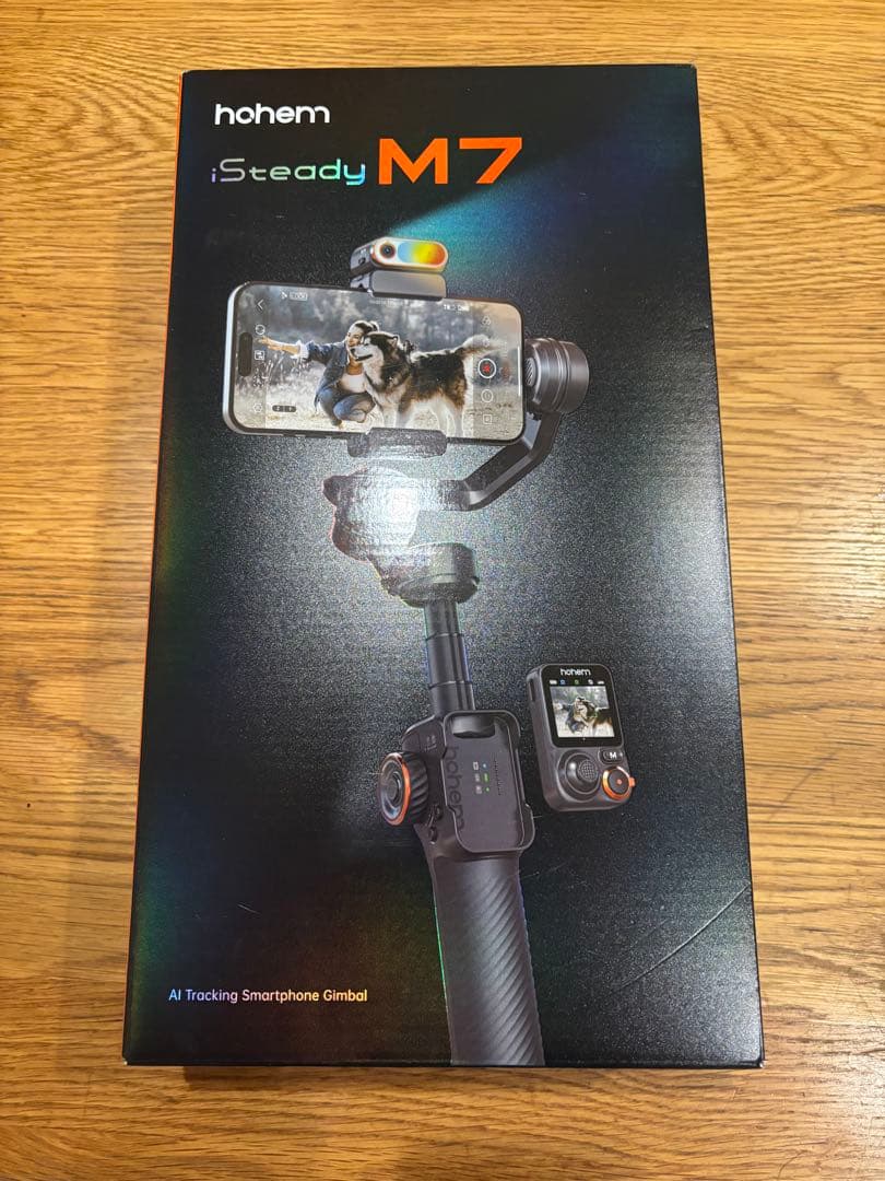 【開封のみ・未使用】hohem M7 3軸スマホジンバル AI搭載 Amazon.co.jp: hohem M7 AIトラッキングスマートフォンジンバル3軸電話