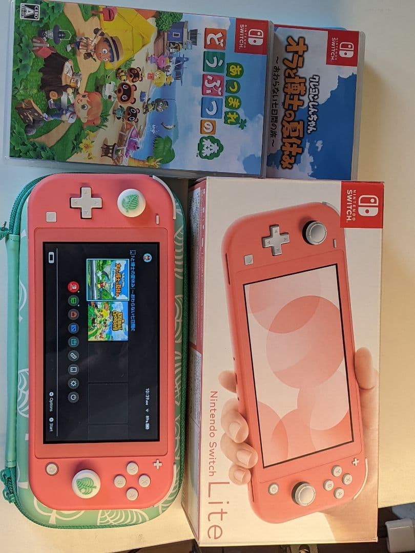 s*1様 Nintendo Switch Lite ピンク 本体 ゲームソフト付 Amazon.com: Nintendo Switch Lite - Coral - Switch : Video Games