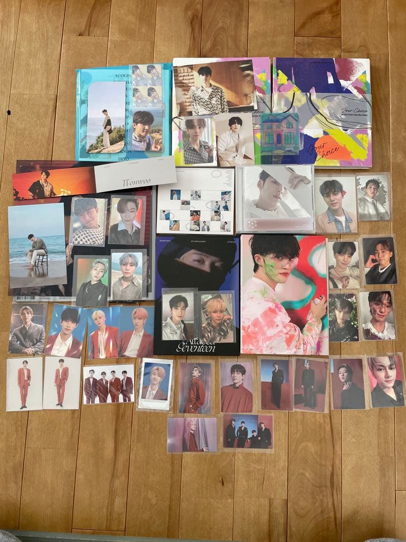 SEVENTEEN アルバム/トレカ/ポスターまとめ売り⭐️ - メルカリ