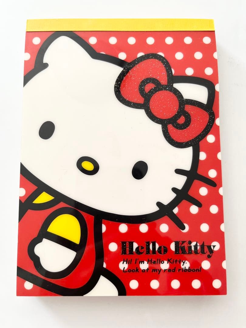 平成レトロ ハローキティ キティ メモ帳 2008年 - メルカリ