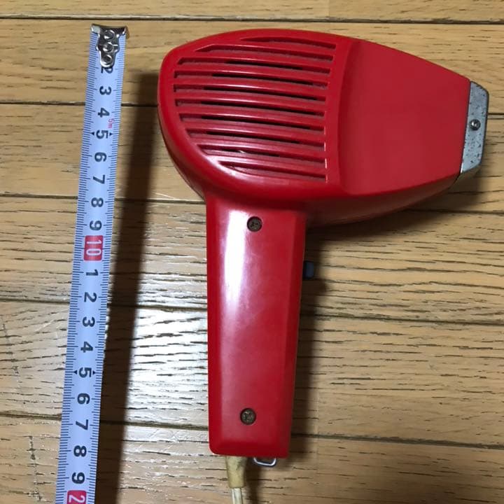 東芝 TOSHIBA 昭和レトロ 当時物 ドライヤー 赤 レッド - メルカリ