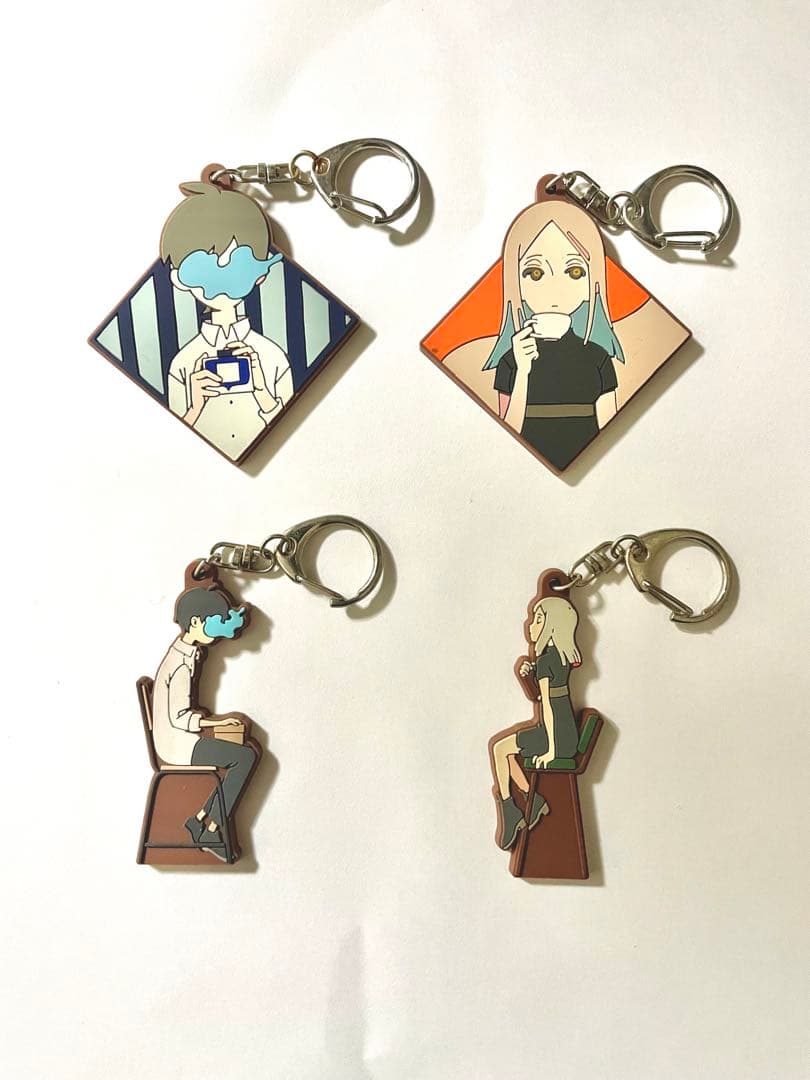 希少】ヨルシカ ラバーキーホルダー ラバーストラップ 月光 ラバキー