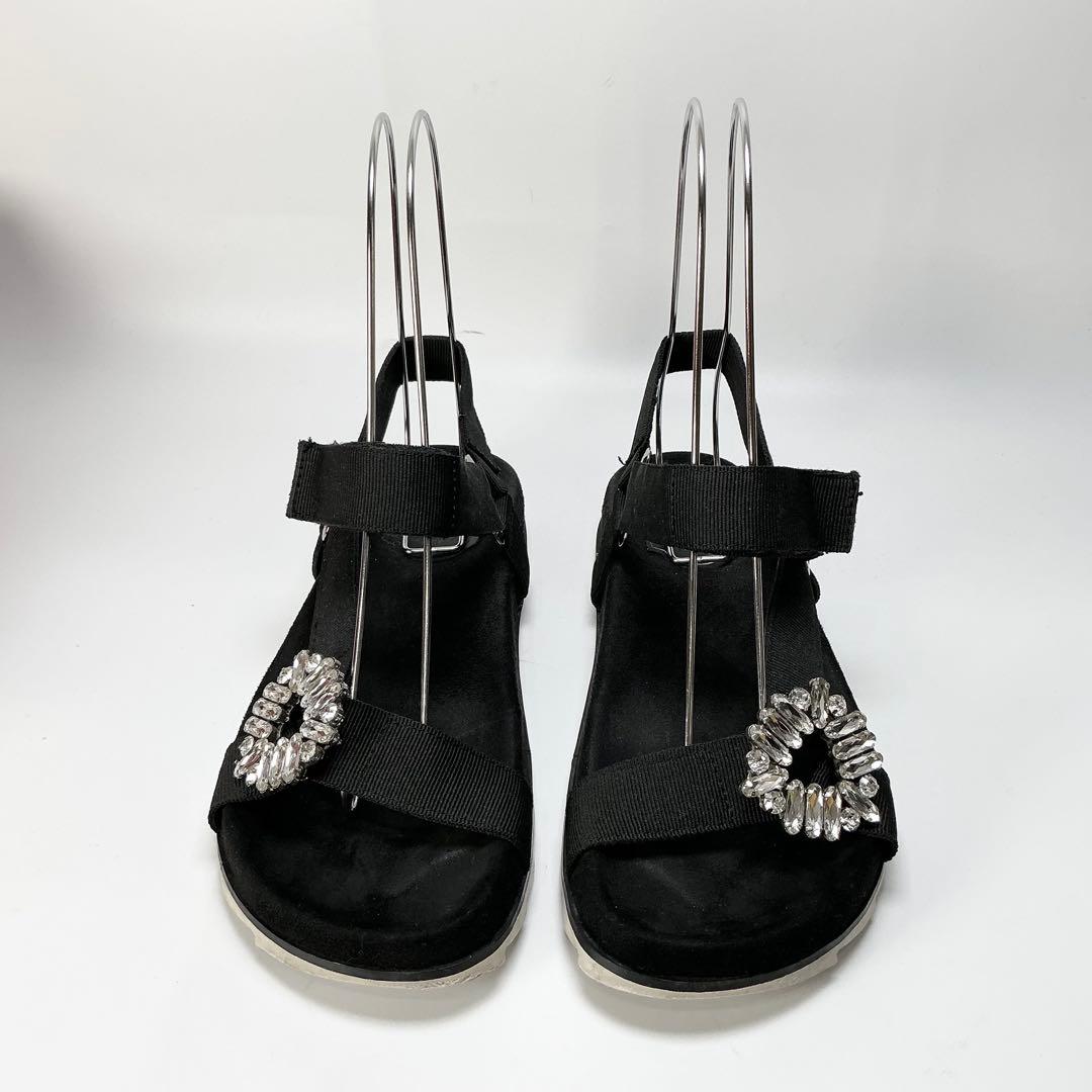 Roger Vivier　サンダル　ビジュー　スポーツ　24.5cm