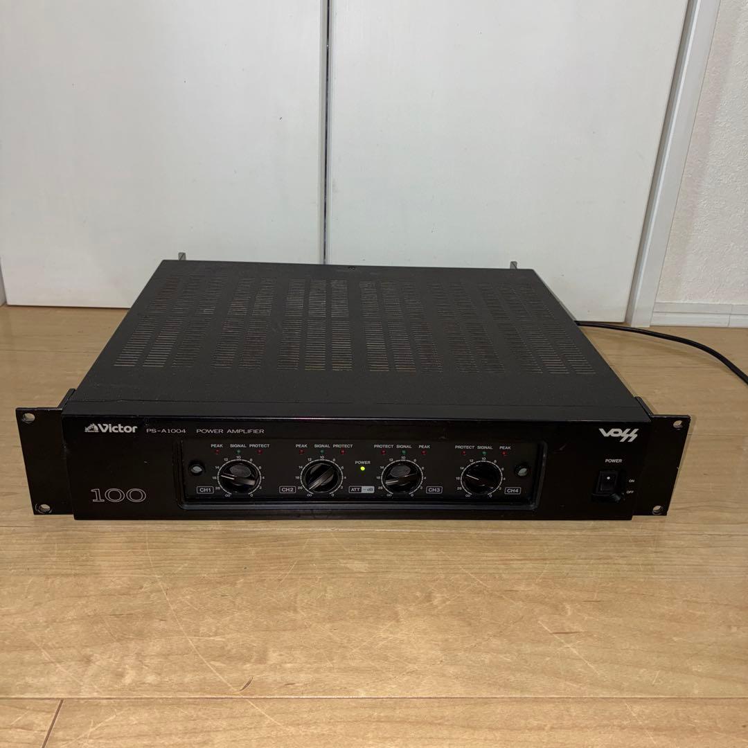 【動作品】ビクター　Voss ps-a1004 パワーアンプ パワーアンプ PS-A1004 製品情報 | JVC