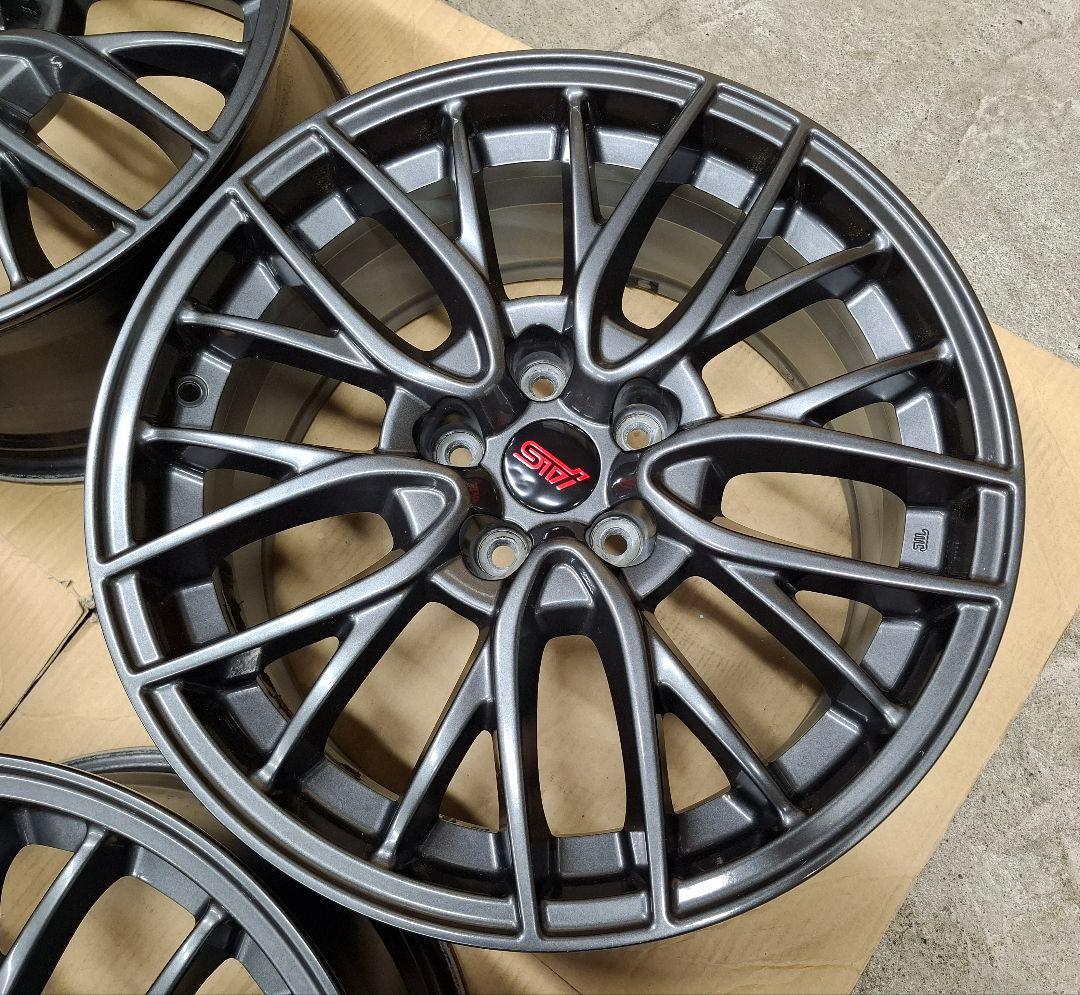 【極上品】スバル WRX STI 純正 18インチ 8.5J ホイール 4本