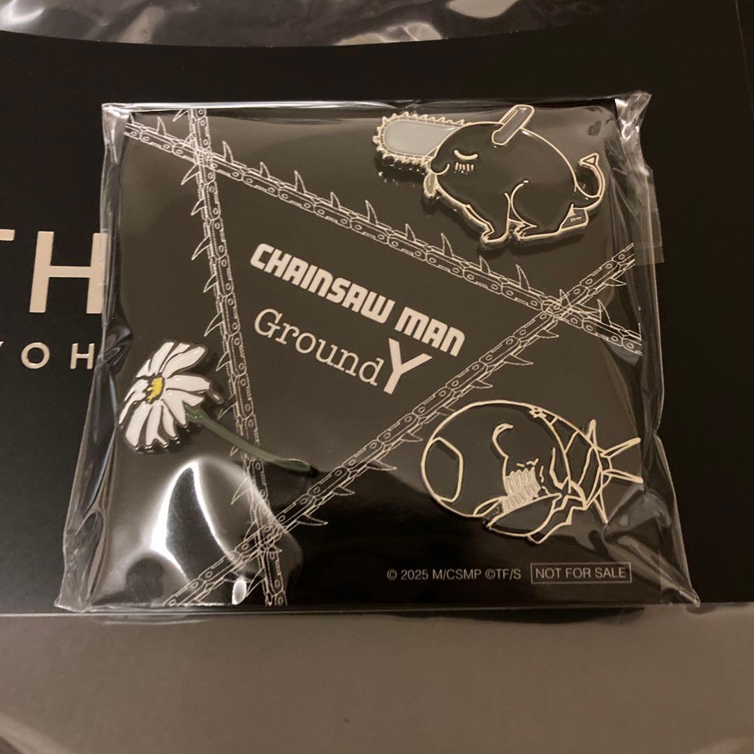 GroundY チェンソーマン 限定ピンズ ピンバッジ 3点セット - メルカリ
