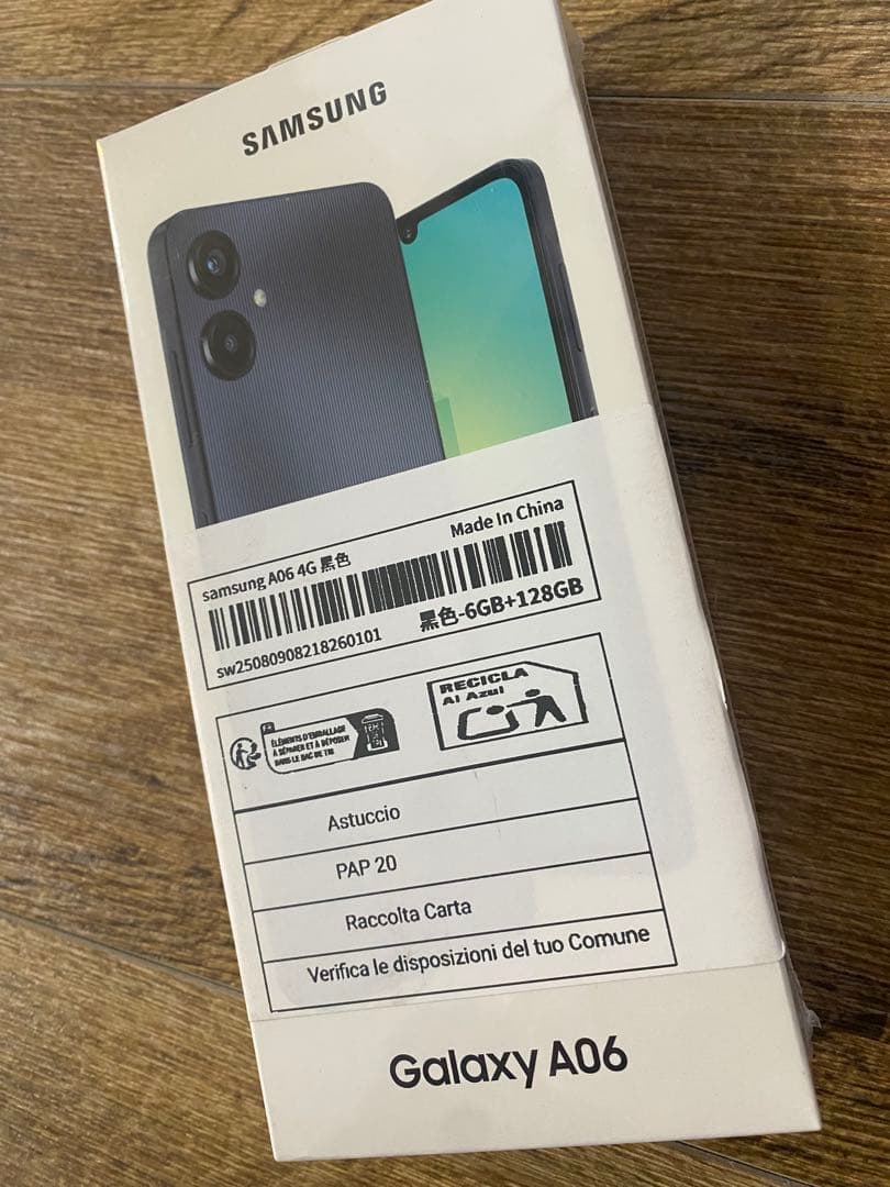 128GB Samsung Galaxy A06 ブラック Samsung Galaxy A06 128 GB Siyah Fiyatları, Özellikleri ve