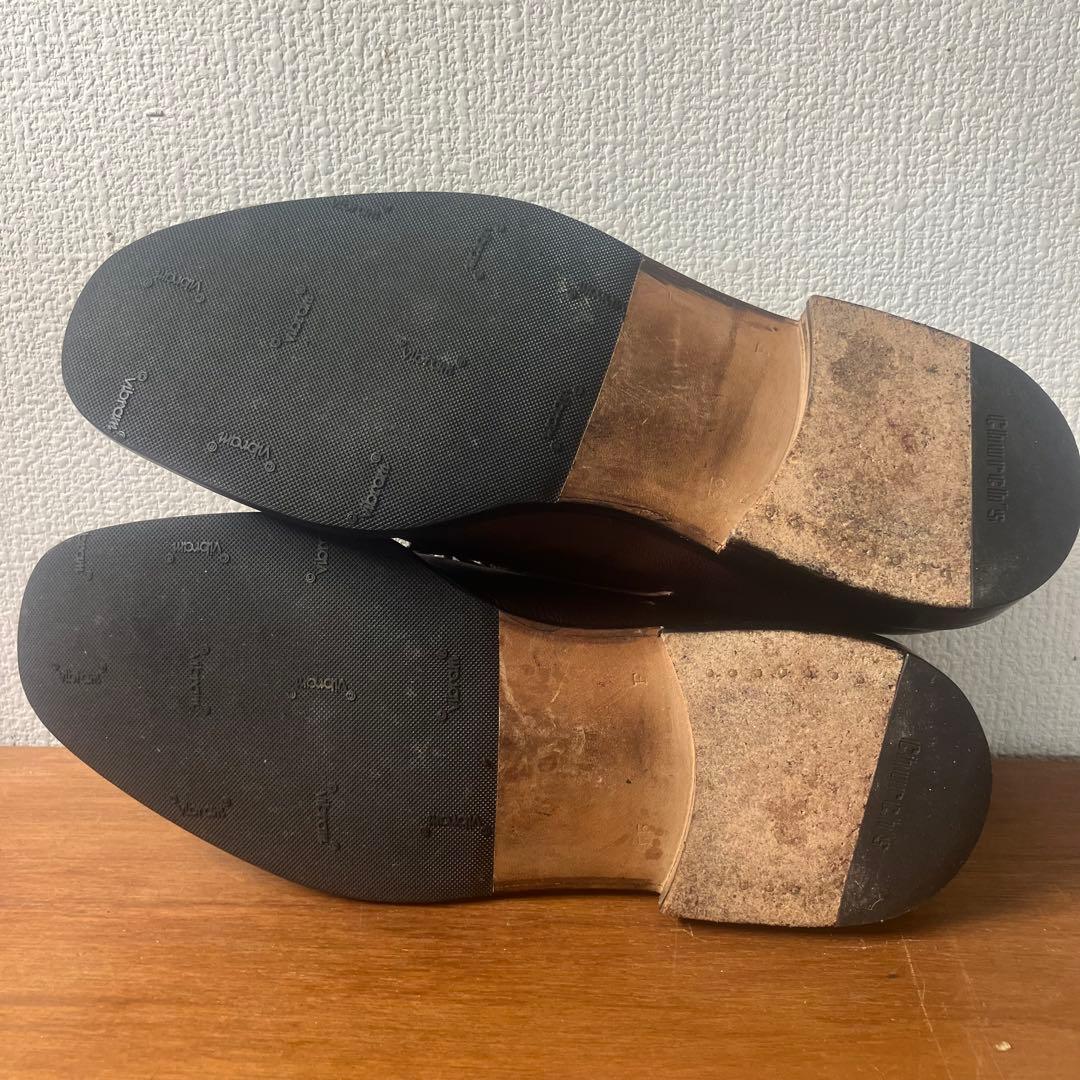 美品 貴重 旧チャーチ キャピトルライン ビンテージ 34ラスト LOGAN