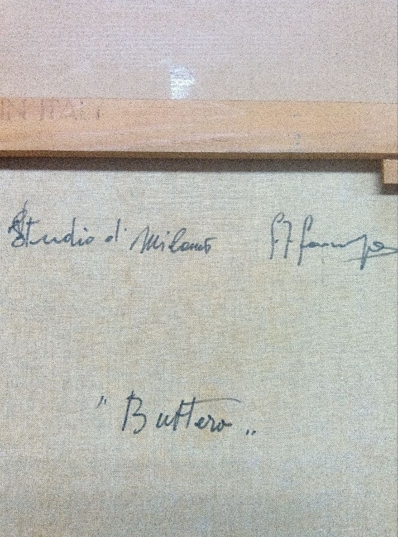 絵画油絵 イタリアの画家 ジョンフランシスゴンザガ タイトル馬と騎手