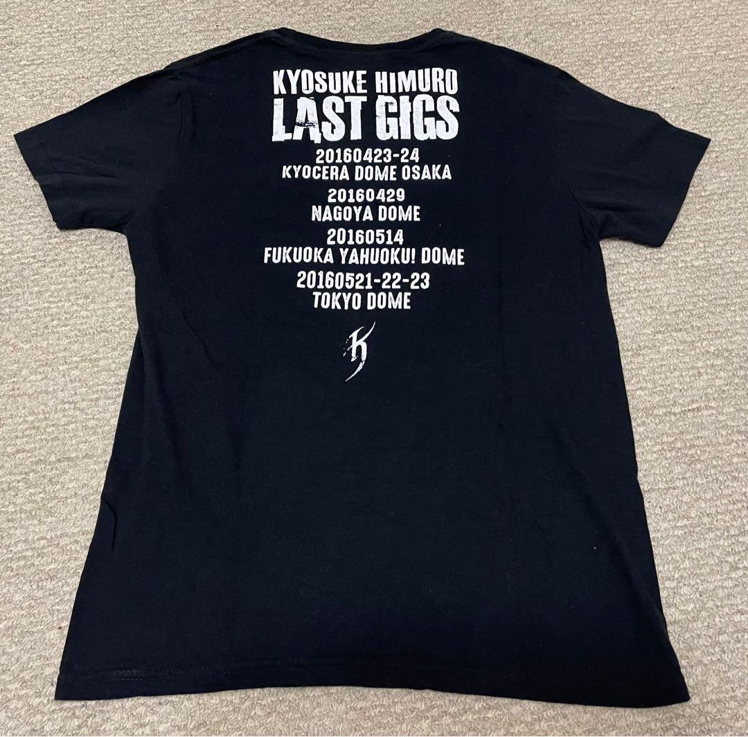 氷室京介 ツアーTシャツ M last gigs dome tour - メルカリ