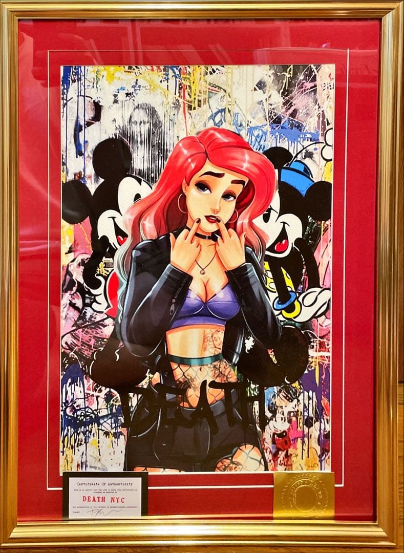 額込 世界限定100枚DEATH NYC アートポスター 現代アート 107 ◇世界限定100枚◇ DEATH NYC 現代アート ポスター JO07 - メルカリ