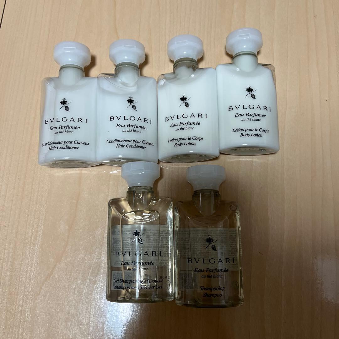 BVLGARI ブルガリ アメニティセット 6点 - メルカリ