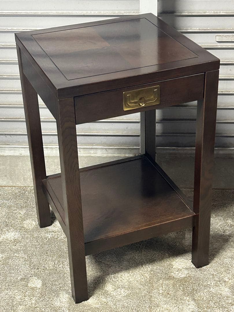 ☆GD208【中古品】カリモク ドマーニ モーガントン　サイドテーブル 花台 ☆GD208【中古品】カリモク ドマーニ モーガントン サイドテーブル