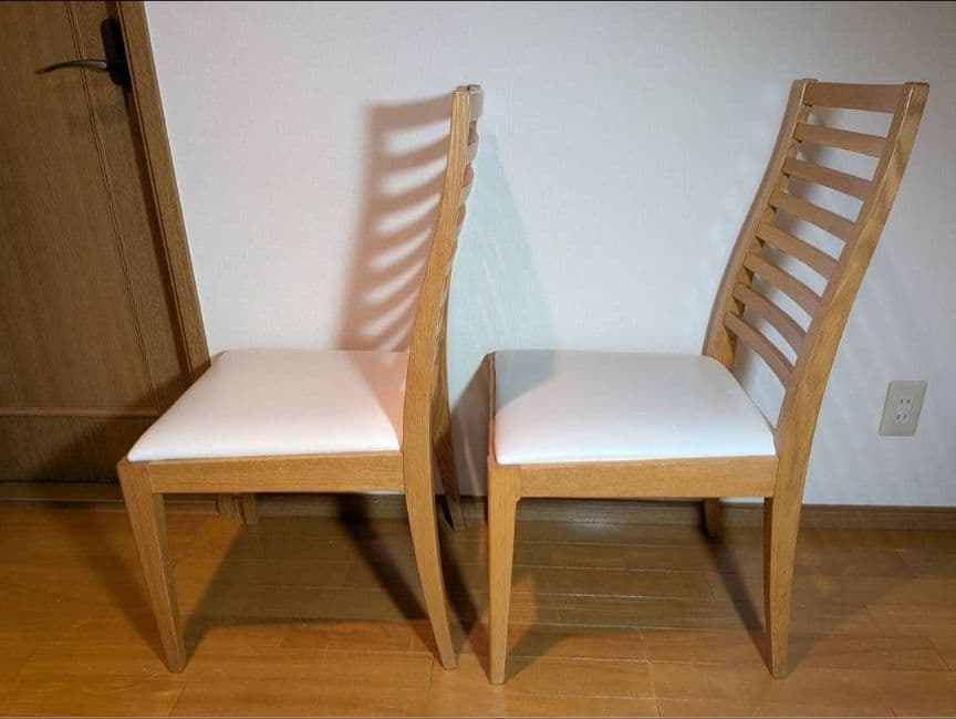 《送料込》秋田木工 ダイニングチェア N005 木製家具 椅子 イス ナチュラル