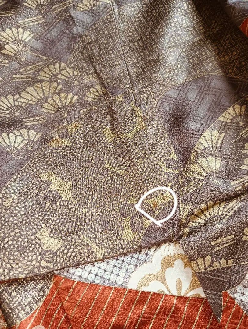 吾妻徳穂 吉澤友禅 振袖フルセット 美品 朱系 華やか 丈161 裄