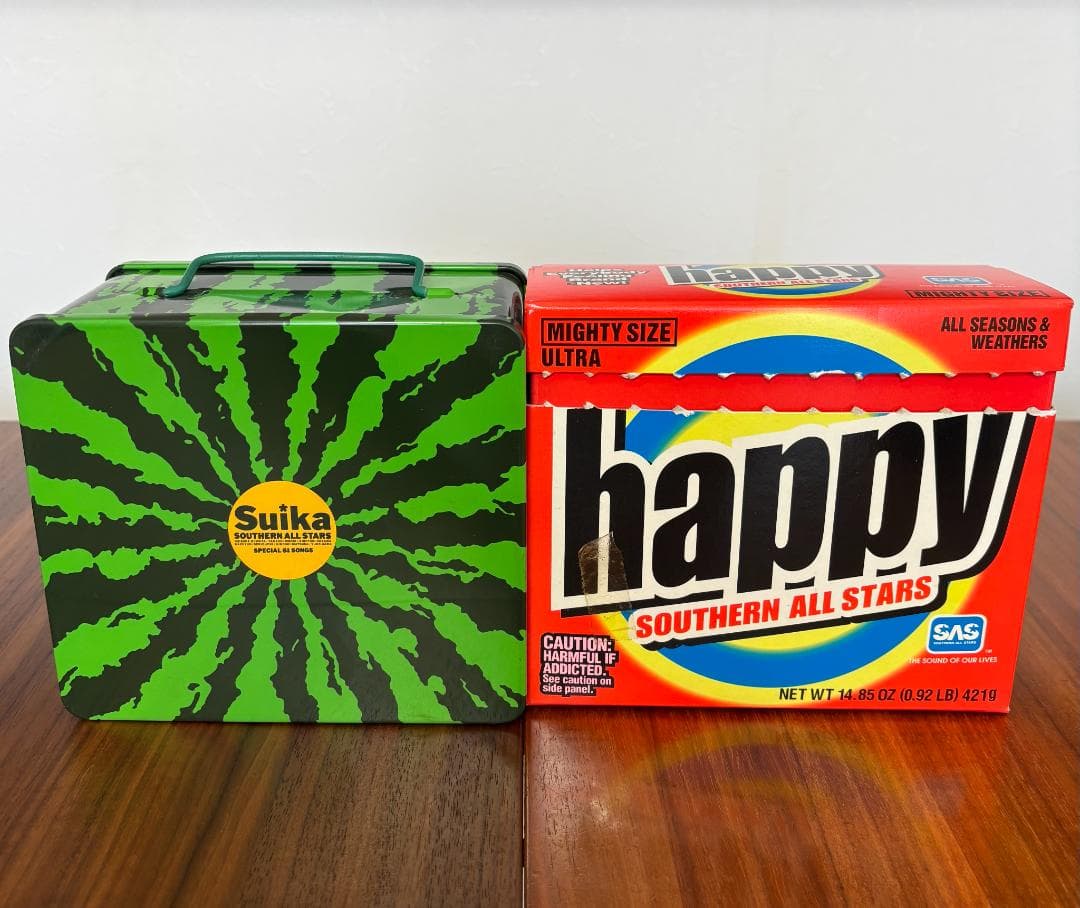 サザン•オール•スターズCDセット/スイカ 限定版 とハッピー サザンオールスターズ 初回限定CD Suika すいか 帯 付属品全て揃い