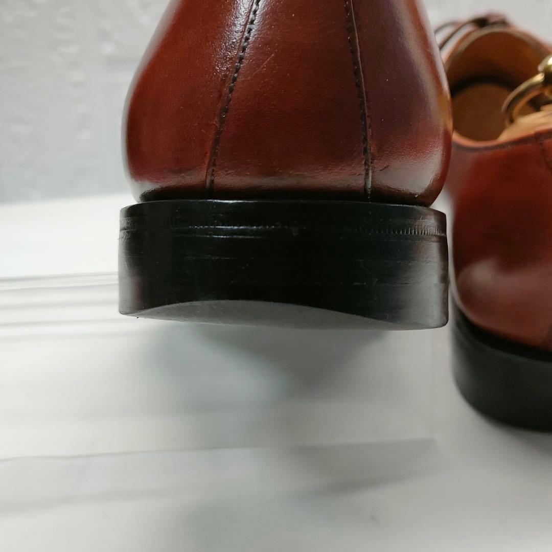 SCOTCH GRAIN　スコッチグレイン　ストレートチップ　茶色　24.5cm