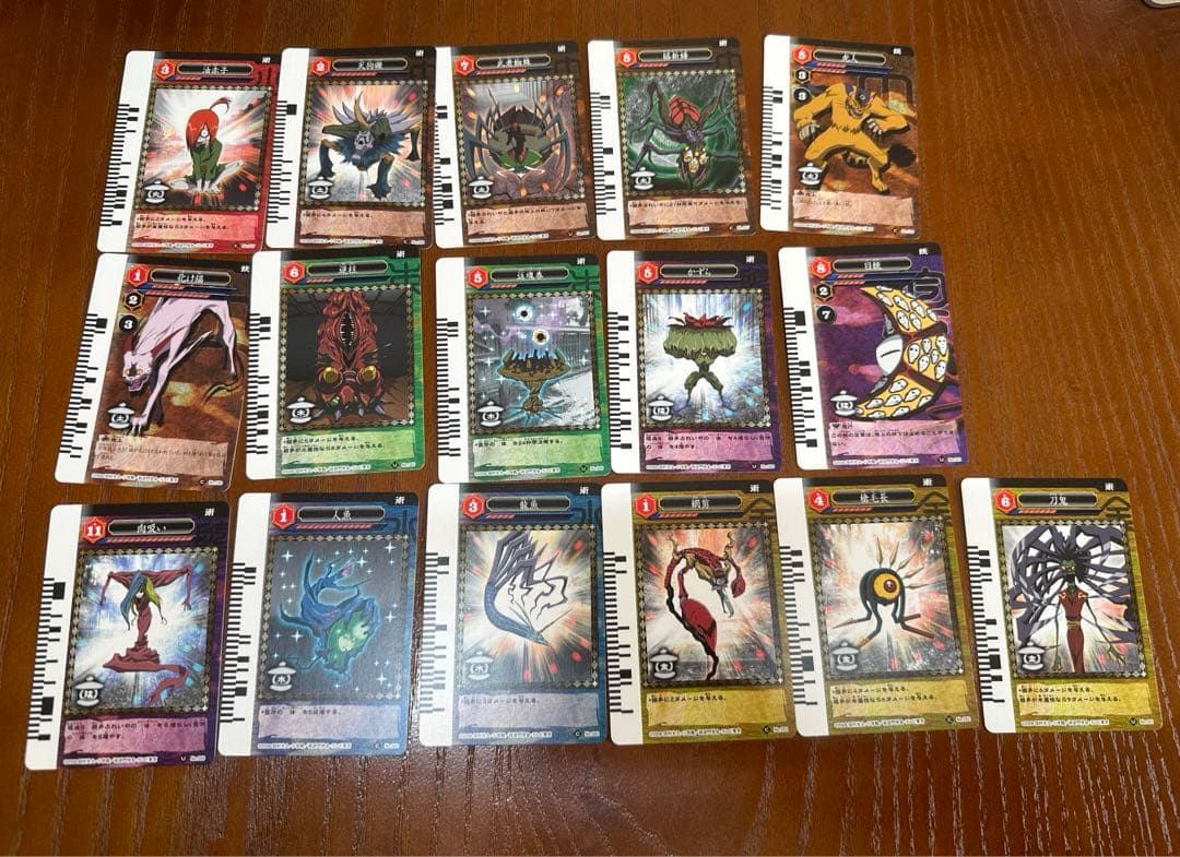 妖逆門 ばけぎゃもんカード 16枚セット - メルカリ