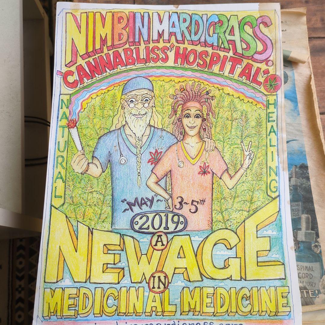 Nimbin MardiGrass 2019 ポスター Nimbin MardiGrass - 2019 – Nimbin Hemp Embassy