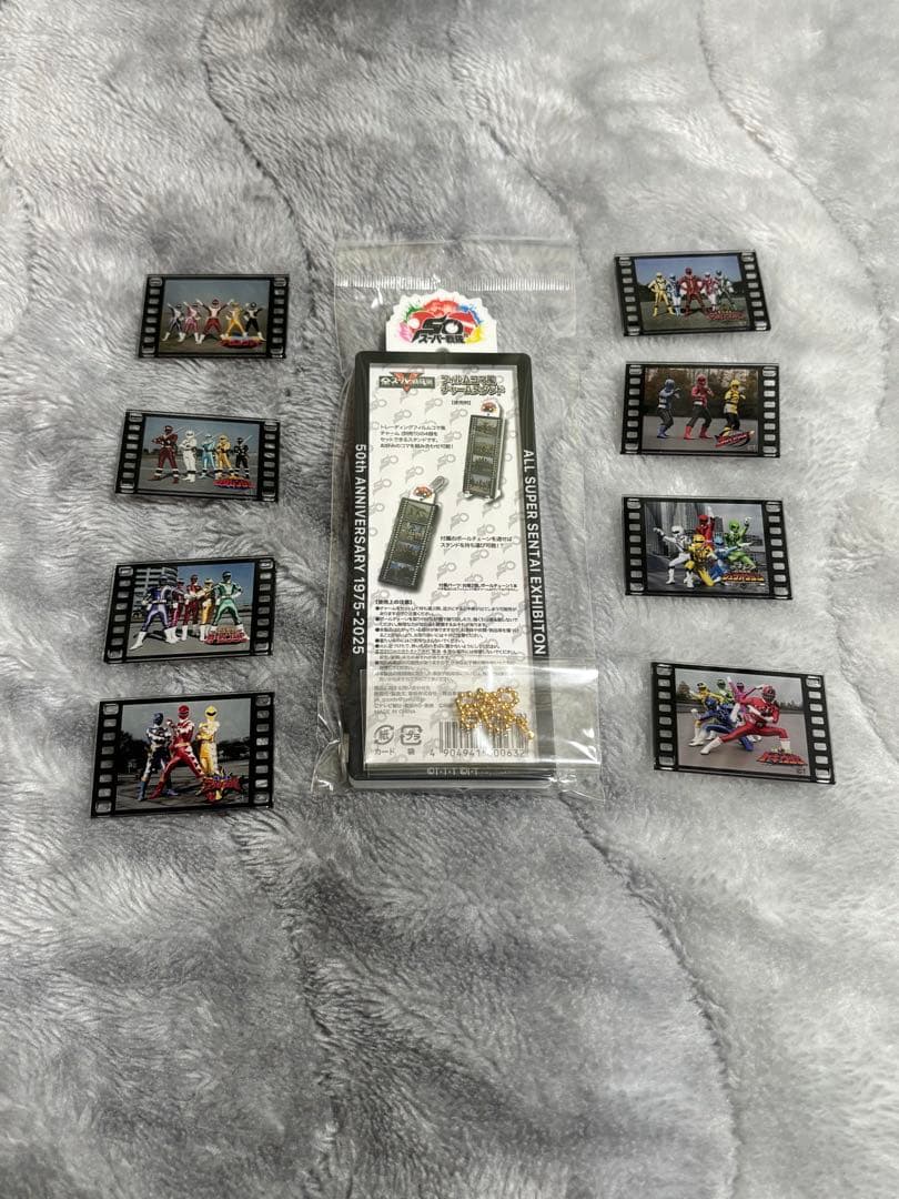 スーパー戦隊展　フィルムコマ風チャームスタンド 全スーパー戦隊展 トレーディング フィルムコマ風チャーム 昭和 平成