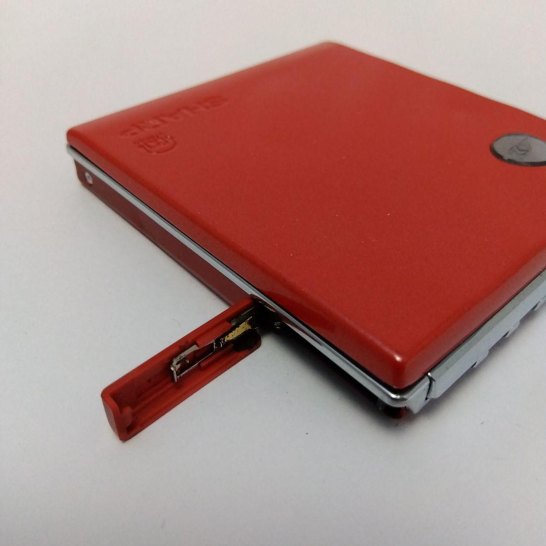 シャープ ポータブルMDプレイヤー MD-DS77-R 作動確認済み