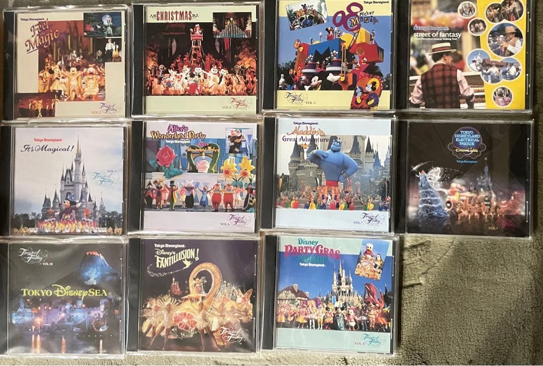 ディズニー トレジャーズオブファンタジー 20周年記念CDセット11枚＋α2