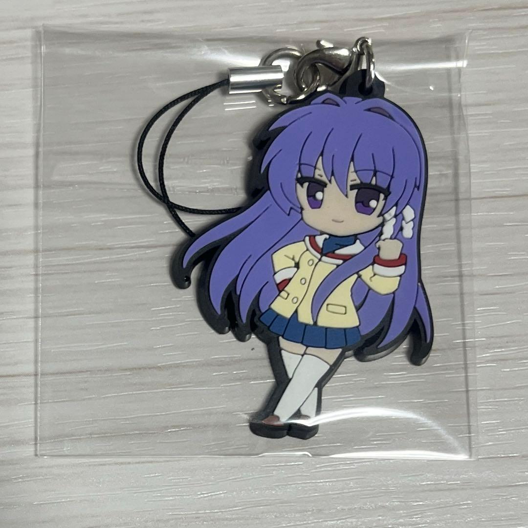 616】CLANNAD 藤森杏 ラバーストラップ ぴくりる key - メルカリ
