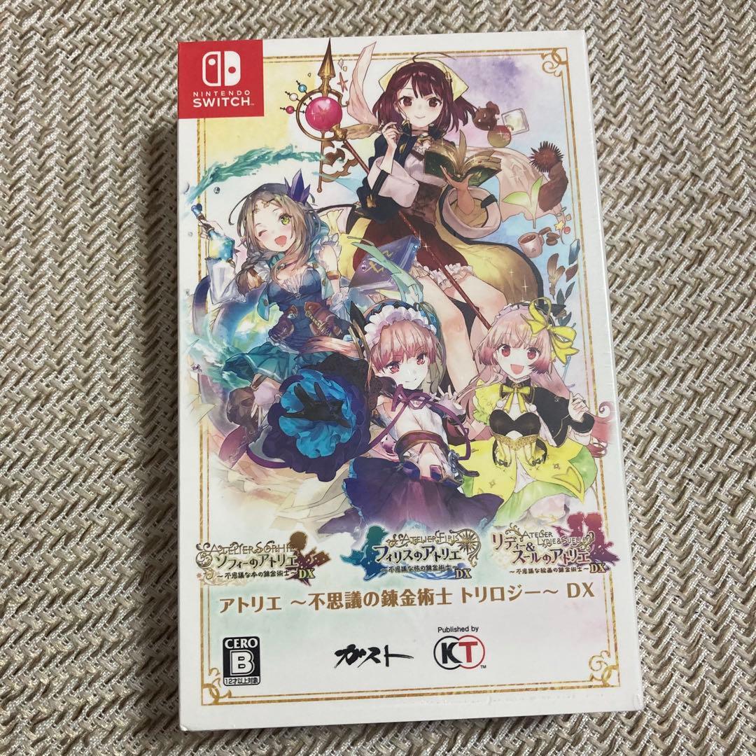 新品・未開封】アトリエ 〜不思議の錬金術士 トリロジー〜 DX switch