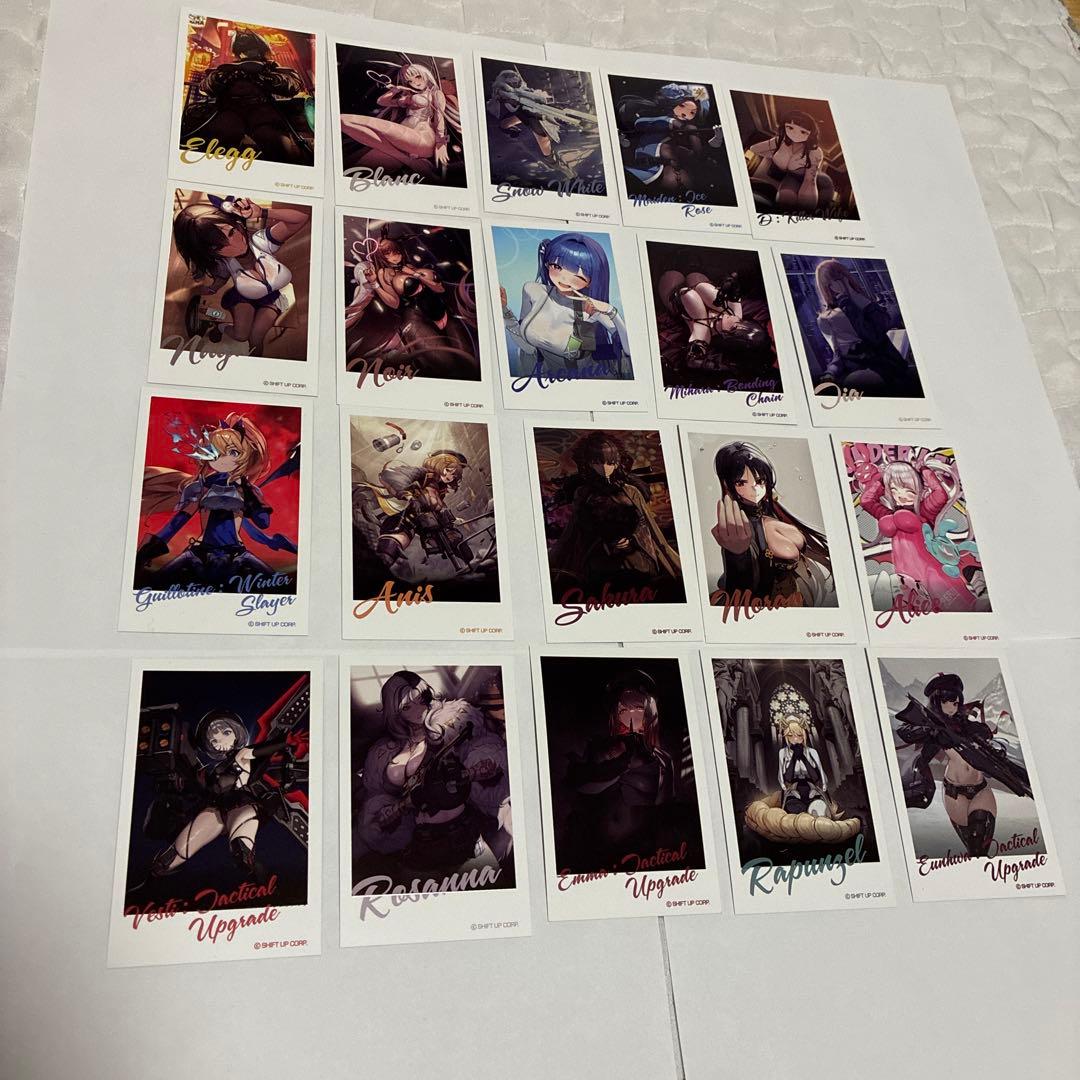 勝利の女神NIKKE 隊員募集チョコレート vol.2 カード 20枚 - メルカリ