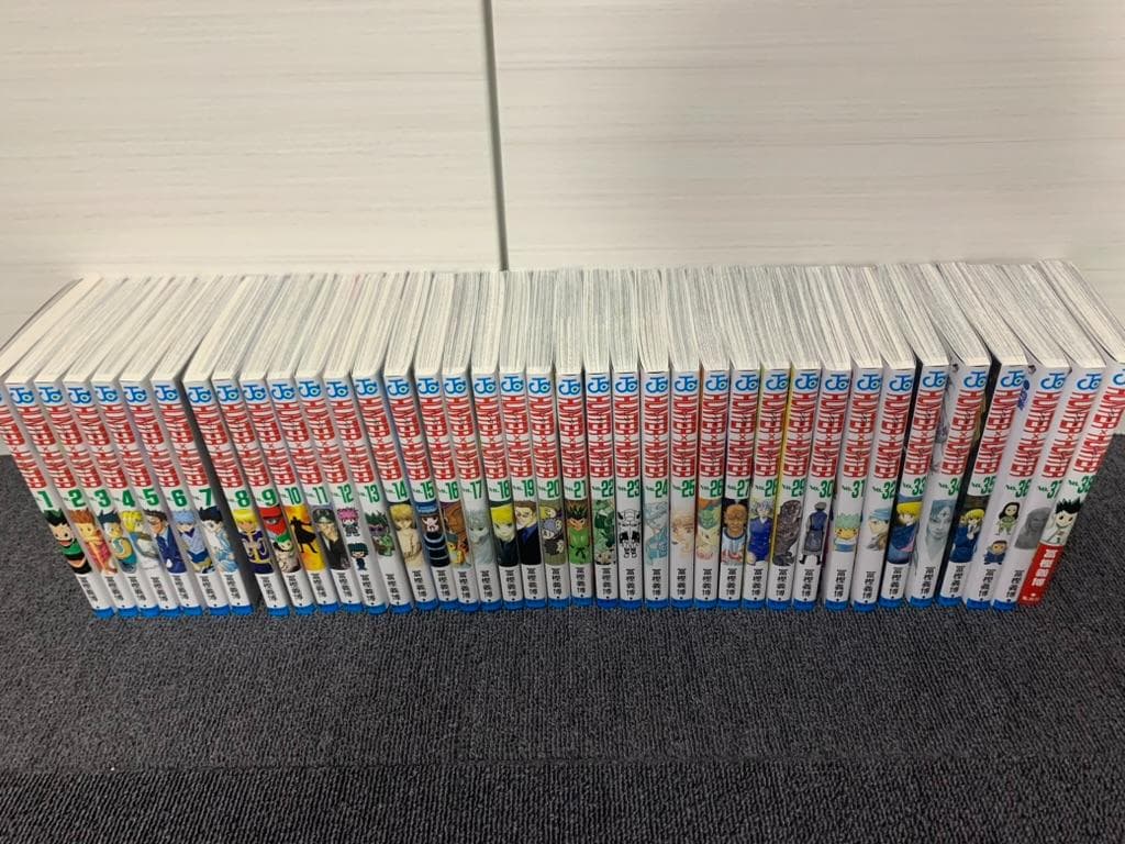 【未読美品】ハンターハンター/HUNTER×HUNTER 1-38巻 全巻セット 集英社（SHUEISHA） HUNTER × HUNTER (ハンターハンター) 1〜38巻 全巻