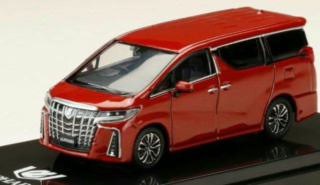 アルファード ミニカー ホビージャパン レッド - メルカリ