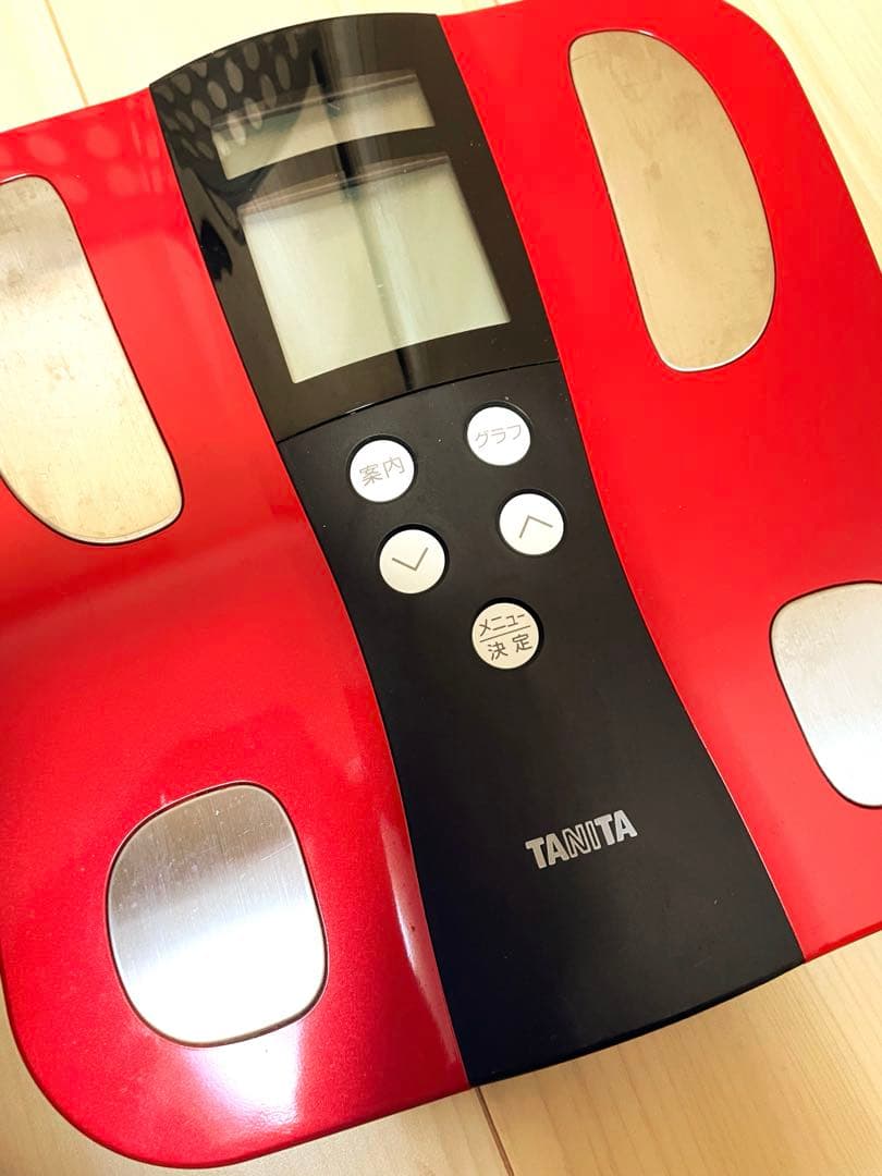 タニタ TANITA 体組成計 BC-J03-RD レッド - メルカリ