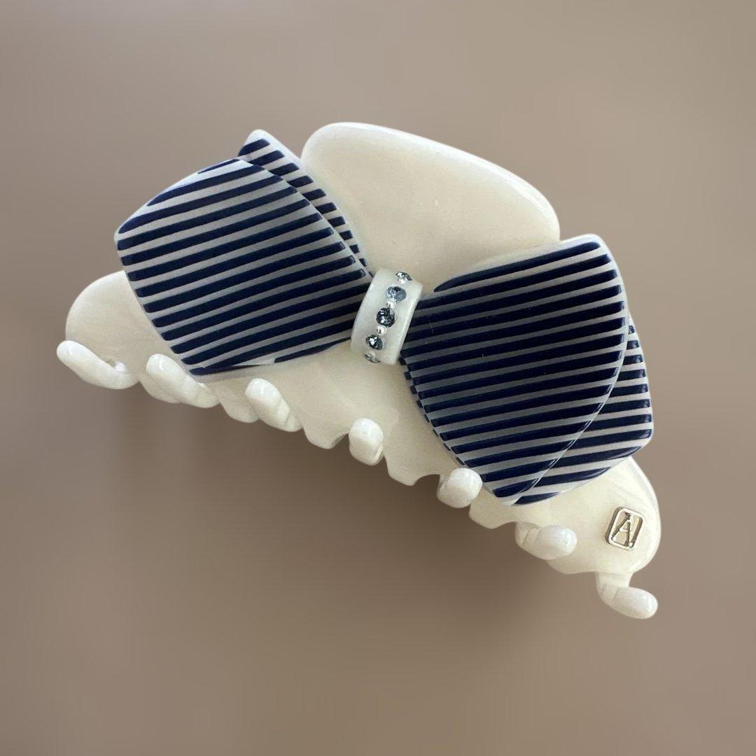 未使用　アレクサンドルドゥパリ　リボン　ヘアクリップ ALEXANDRE DE PARIS（アレクサンドル ドゥ パリ） アレクサンドル ドゥ