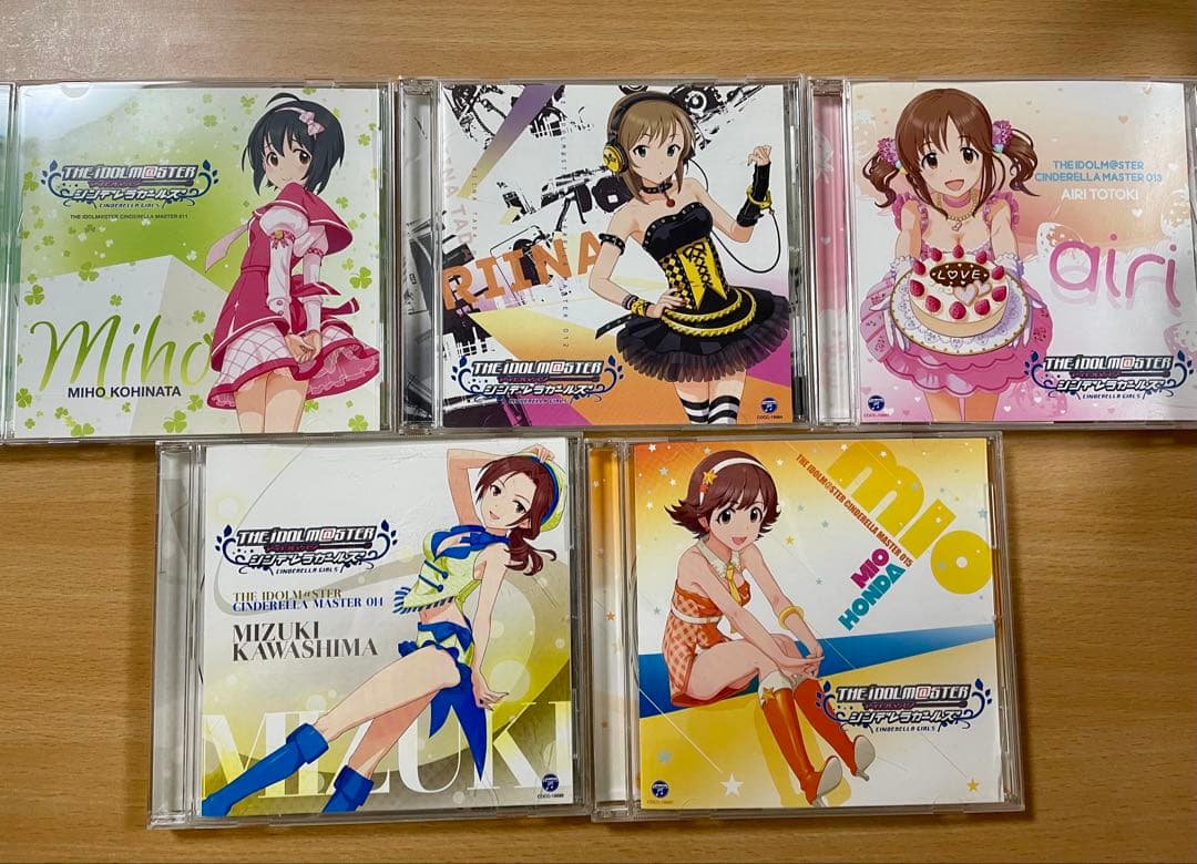 まとめ売り】THE IDOLM@STER CD 5枚セット デレマス - メルカリ