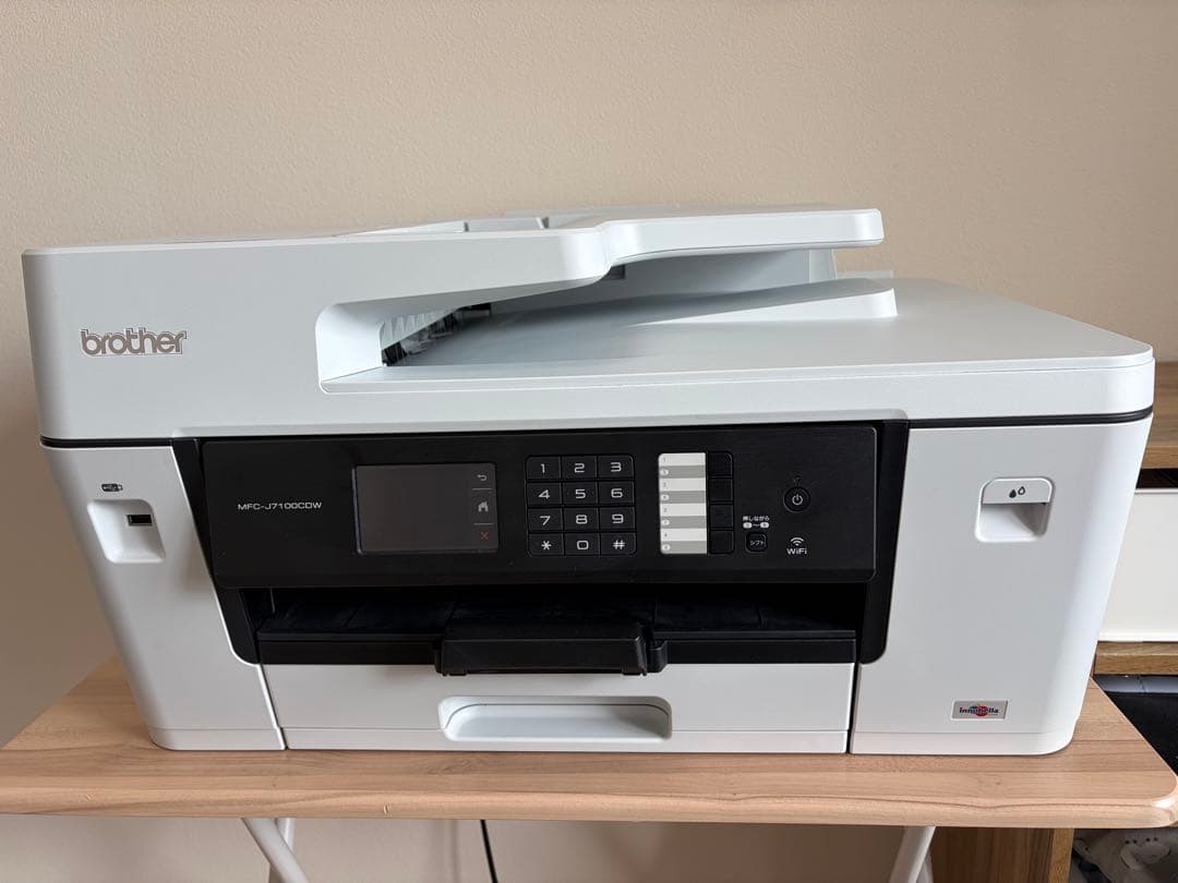 美品】brother MFC-J7100CDW A3対応 複合機、インクおまけ - メルカリ
