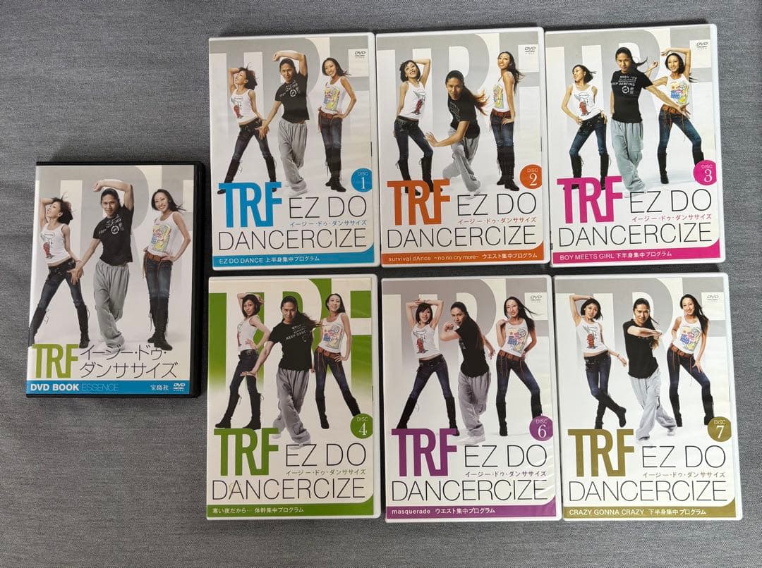 TRF イージー・ドゥ・ダンササイズ DVD BOOK ESSENCE 他計7枚 - メルカリ