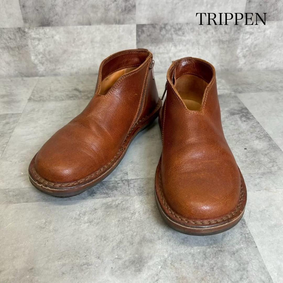 trip pen レザー ショートブーツ スリッポン サイズ36 DMG15 000000005877_V84Hg9U.jpg